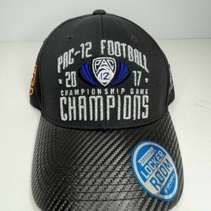 USC Trojans Official Locker Room 2017 PAC 12 Champions Adjustable Hat Cap